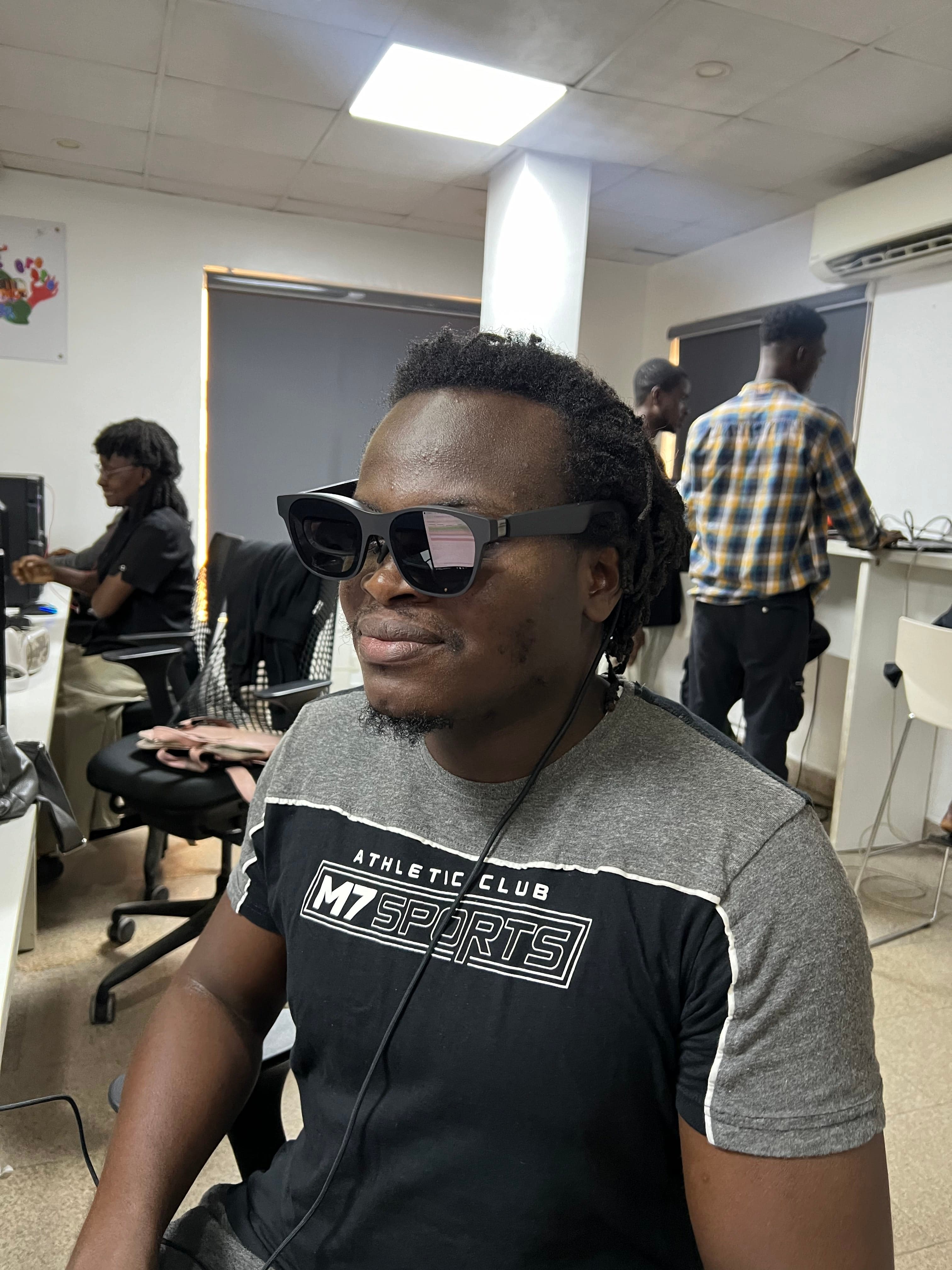 AI-Powered AR Smart Glasses for Hearing Accessibility - Image 1